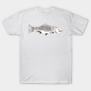 Half fish T-Shirt